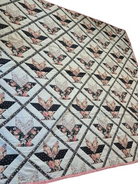 Hand Made Quilt 84 X 80"